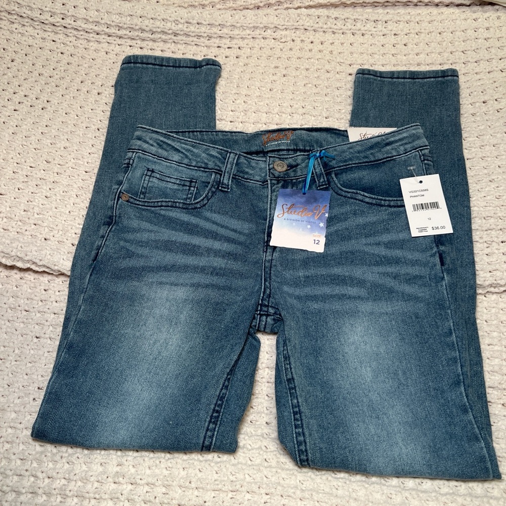 Stylish Blue Girls Jeans